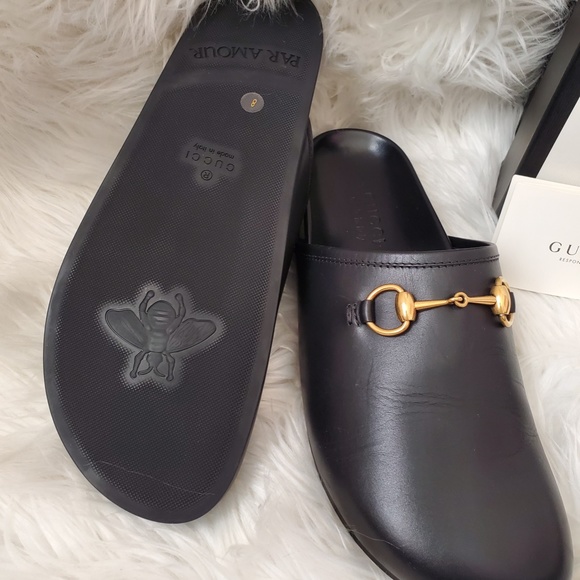 Gucci, Horsebit leather slippers - Picture 3 of 5
